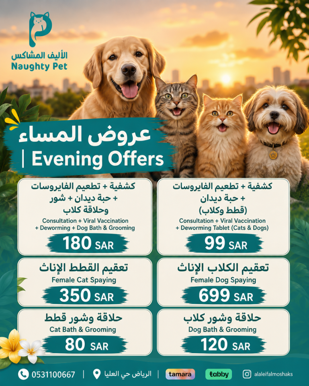 الفترة المسائية